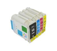 UHSTJW Cartouches à Encre compatibles 4X Datasonic compatibles pour DesignJet 110 100Plus C4844A L'imprimante à Jet d'encre Fonctionne avec Les modèles 2800DT 2800DTN pour 10 11 séries