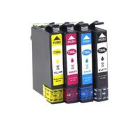 UHSTJW Cartouches d'encre 39XL T39XL 39 T39 C13T04L192, compatibles avec Les imprimantes XP-2105 XP-4105, Lot de 4 encres Couleur, Noir, Cyan, Magenta(4pcs 1set)