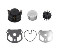 UHSTJW Kit de Service de réparation de Turbine de Pompe à Eau, avec boîtier, Compatible avec OMC 2.3 à 7.5 L, Transmission en Z V6 V8 0984461 765582