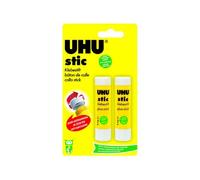 UHU 2 Bâtons colle blanche 8.2g