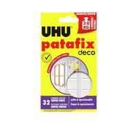 UHU - 237698 - Patafix - Boîte de 32 pastilles