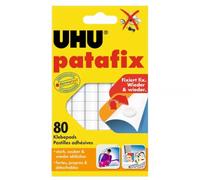 UHU Pastilles adhésives Patafix Blanche - Pack de 80
