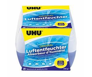 UHU 47130 - déshumidificateur airmax Original avec sac de 450 g pour les chambres jusqu'à 45 m³ (Import Allemagne)