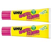 UHU 47735 - Tube de colle de bricolage 90 g (90 g, colle de bricolage, 2 tubes)