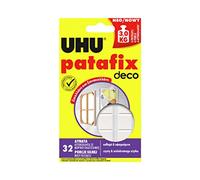 UHU 47910 Lot de 32 pastilles adhésives Patafix Homedeco (Import Allemagne)