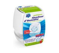 UHU Air Max ambiance - Absorbeur d'humidité très rapide et efficace, blanc, un absorbeur de 100g et 1 recharge tab très puissante incluse