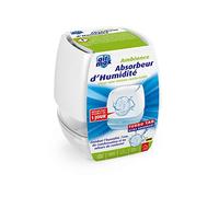 UHU Air Max Ambiance - Absorbeur Humidité Maison, Caravane, Bateau, Camping Car - Action Rapide Et Efficace - Contre Moisissures Et Odeurs - Blanc - Absorbeur 100 g Et Recharge Incluse