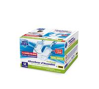UHU Air Max Magnet - Recharge Pour Absorbeur Humidité Maison, Caravane | Déshumidificateur à Action Rapide Et Efficace - Contre Moisissures Et Odeurs - Blanc - 2 Recharges De 450 g