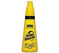 Uhu Alleskleber Flinke Flasche + Gratis Klebestift Stic