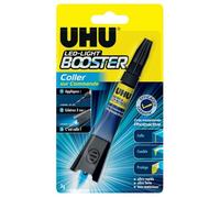 UHU Colle instantanée Booster – Photoactive universelle LED incluse – Transparente 3 g