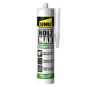 UHU Colle à bois MAX sans solvants, cartouche avec 380 g, 1 pièce, 48330