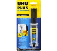UHU colle à deux composants plus adhérence rapide, 15 g