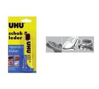 UHU Spezialkleber Schuh und Leder, Schneller Spezialkleber zum Kleben von Leder und Gummi, 30 g
