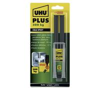 UHU Colle époxy 2 composants Colle Époxy Plus – super forte, rapide et précise – transparente – 15 g