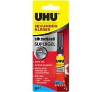 Uhu Colle Instantan¿E Blitzschnelle Supergel, 3 G,