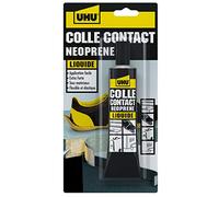 UHU Colle Contact Néoprène - Liquide Super Forte Universelle Transparente - Tube 120 g