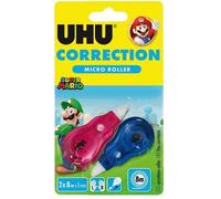 UHU Correction Rollers de Correction Correcteurs Micro Lot de 2 8 m x 5 mm multiple Couleurs - 4026700357158