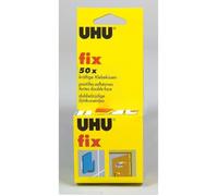 UHU Pastilles adhésives Patafix – fortes, double-face, détachables et réutilisables – blanches