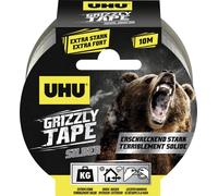UHU Grizzly Tape® 51675 Ruban adhésif toilé argent (L x l) 10 m x 49 mm 1 pc(s)
