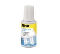 UHU Liquide de correction Correction Fluid, blanc, 20 ml