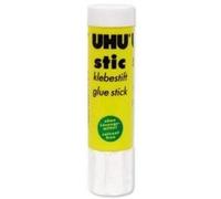 UHU lot de 2 bâtons de colle transparente et permanente, 8,2 g