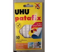 UHU Lot de 240 pastilles adhésives Blanc