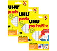 UHU Lot de 240 pastilles adhésives Blanc