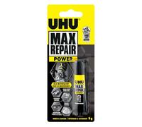 UHU Colle Max Repair Extrême – Extra forte, flexible, transparente – Tube 8 g