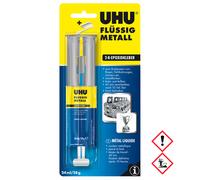 Uhu Métal Liquide Colle Époxy À 2 Composants Très Résistante 24ml