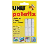 UHU® Patafix Pastilles adhésives Blanc, décollable weiss