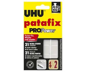UHU Pâte à fixer patafix PROPower Repositionnable Noir