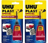 UHU Plast Spezial 45885 Colle pour modélisme, 30 g avec pointe fine (2 x Plast Special 30 g)