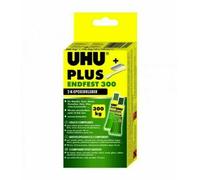 Uhu Plus Endfest 300 Colle Bicomposante A + B 163 G Tenue 300 KG/CMQ Universelle