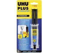 UHU Plus Schnellfest Spritze Colle bi-composant 45655 15.5 g