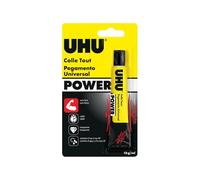 UHU Colle liquide Power Flex Clean – Extra forte et rapide, universelle – Tube 18 g