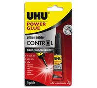UHU POWER GLUE liquide tube 3g CONTROL