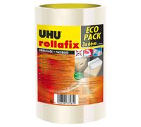 UHU ROLLAFIX EMBALLAGE TRANSPARENT - 3 x 66m