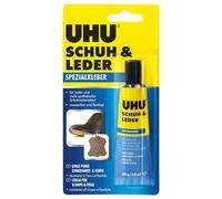 UHU Spezialkleber Schuh und Leder, Schneller Spezialkleber zum Kleben von Leder und Gummi, 30 g