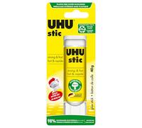 UHU – Bâton de colle UHU Stic – Sans solvants – Blanche – 1 Stic 40 g