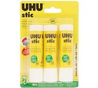 UHU Stic Blister 3x21g Tige Adhésif par contact 21 g G