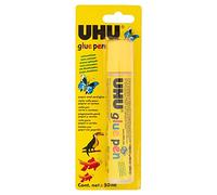 UHU Stylo Colle X Large - Colle Liquide Papier Et Carton - Application Économique - Applicateur Large Pratique - Ne Froisse Pas Le Papier - Sans Solvant Et Lavable - Transparente - Tube 50 ml
