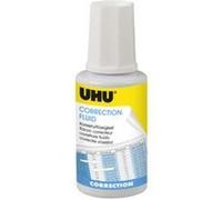 Uhu uhu liquide de correction correction fluid, blanc, 20 ml noir G
