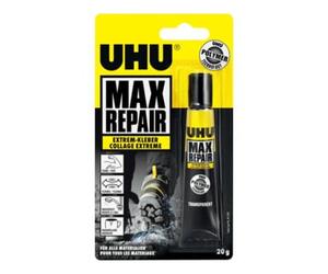 UHU UHU MAX REPAIR POWER COLLE Tube Carte d'info 20g Quantité:6