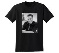 UHYdrf222 Jimmy HOFFA T Shirt Mafia Mob Gangster Photo Poster Black M
