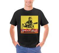 UHYdrf222 Joni Mitchell T-Shirt Black S