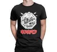 UHYdrf222 Kinnikuman Muscle Man T Shirts Black S