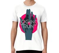 UHYdrf222 Logan's Run (1976) Mens T Shirt White L