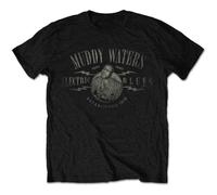 UHYdrf222 Muddy Waters Electric Blues T-Shirt Black L