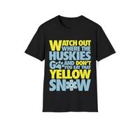 UHYft66AWZ Frank Zappa, Yellow Snow T-ShirtBlack XL