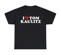 UHYft66AWZ I Love Tom KAULITZ T-Shirt Black XXL
